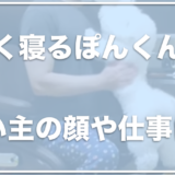 ビションフリーゼぽんくんの飼い主の顔は？仕事は何をしているの？