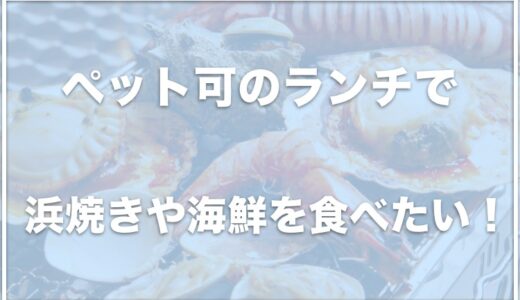 木更津のペット可のランチはココ！浜焼きや海鮮をペット可で楽しみたいならコレを チェック