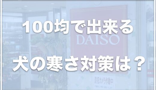 犬の寒さ対策を100均でやるならこれがおすすめ！ケージ内を温めるグッズでおすすめも紹介！