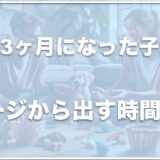 子犬が生後3ヶ月に！ケージから出す時間は？室内フリーにするのはいつから？